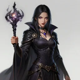 portrait of a mix between necromancer and pyromancer, female, high fantasy, dnd, highly detailed, smooth, sharp focus, digital illustration, by artgem, rossdraws, sakimichan