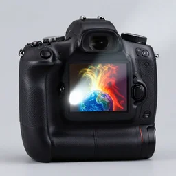 DSLR still of a prism taking in white light on one side and splitting it into fire water wind and earth, 8k