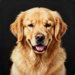 ultra realistic portrait painting of a golden retriever as super saiyan goku, art by akira toriyama, 4 k, dragon ball artstyle, cel shaded, highly detailed, epic lighting