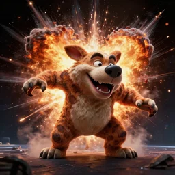 hyperrealistic film still of ace ventura in space, his body violently exploding, stunning 3 d render, inspired by istvan sandorfi & greg rutkowski & unreal engine, perfect symmetry, dim volumetric cinematic lighting, 8 k octane comprehensive render, extremely hyper - detailed, incredibly lifelike attributes, intricate, real flesh texture, masterpiece, artstation, stunning,
