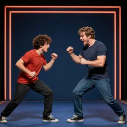 Alex Jones fighting pac-man