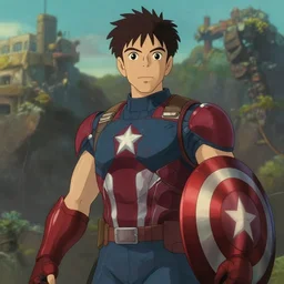 film still avengers, by studio ghibli, cinematic, 8 k, trending on artstation, detalied, high quality,