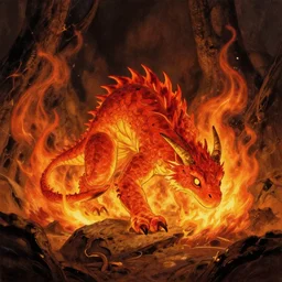 fire 🐲 by james gurney