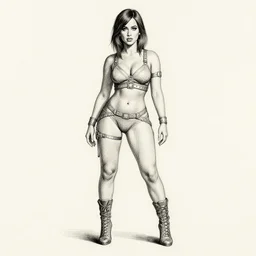 katy perry as a d & d monster, full body, pen - and - ink illustration, etching, by russ nicholson, david a trampier, larry elmore, 1 9 8 1, hq scan, intricate details, inside stylized border