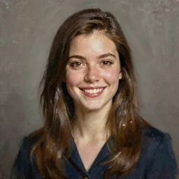 highly detailed oil portrait painting of kim wexler smiling from better call saul, beautiful,