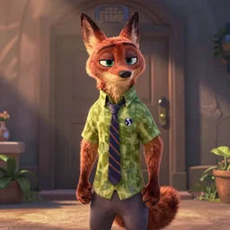 Mike Ehrmantraut in Zootopia, animated cinematography