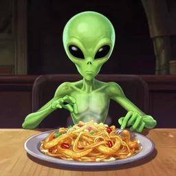 alien food
