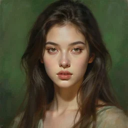 portrait of a very beautiful woman as the goddess of nature, digital painting, highly detailed, concept art, trending on artstation, epic composition, wlop, rossdraws, sharp focus, flawless render, masterpiece, perfect face