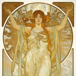 goddess outstretched arms, garce, daoism, deco art, ultra hight detail, elgent, fantasy, rimming light, medium shot, artgerm lau, greg rutkowski, alphonse mucha