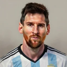 messi as giga chad, d & d, fantasy, portrait, highly detailed, headshot, digital painting, trending on artstation, concept art, sharp focus, illustration, art by artgerm and greg rutkowski and magali villeneuve