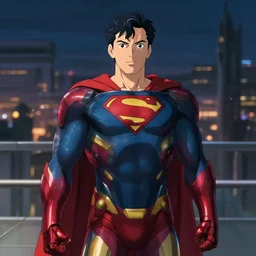 superman ironman suit, single subject, scenic full shot, ambient lighting, detailed face, by makoto shinkai, stanley artgerm lau, wlop, rossdraws