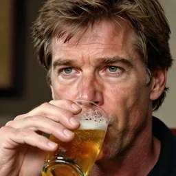 head and shoulders masterpiece portrait of harrison ford drinking beer, detailed, artstation, concept art, donato giancola, joseph christian leyendecker, wlop, boris vallejo, stron eyes, highest resolution, extremely detailed beautiful, establishing shot, artistic, hyperrealistic, beautiful face, enhanced hands, octane render