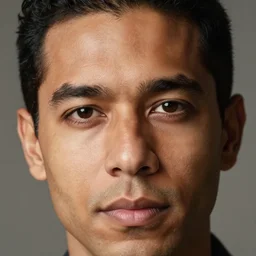 close up portrait of a latino man, light skin, rembrandt lighting, ultra detailed, 4 k, by philip pearlstein, kehinde wiley
