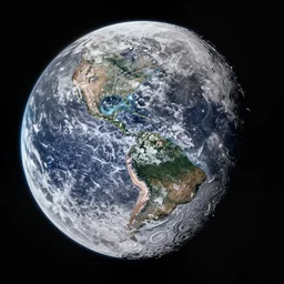 the moon colliding into the earth, realistic, photorealistic, cinematic lighting, 8 k hd,