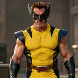 John cena as wolverine from the x men movie scene hd 8k