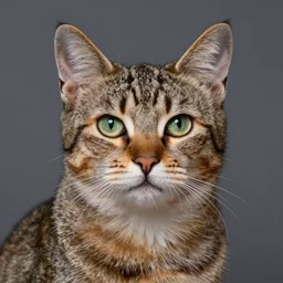 portrait of a cat lady _ out of this world _ fantasy _ hyperrealism _ by terese nielsen