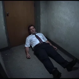 Ron Desantis lost in the backrooms alone, photo, security camera footage, liminal, dismal, dim lighting