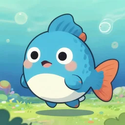 anime about an anthropomorphic fish