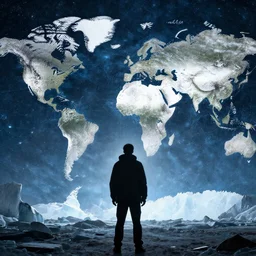 the new continent, beyond the ice wall, unknown entities, ian miller