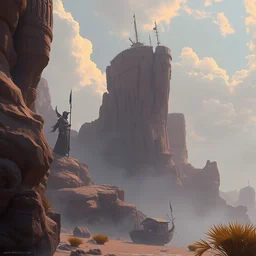 a beautiful painting of the last of the marsh arabs, by makoto shinkai and anton fadeev, unreal engine 5, character concept art, matte painting, heavy metal magazine, trending on artstation