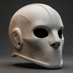 zbrush hardsurface helmet sculpt, high poly, detailed