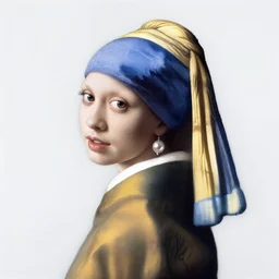 Darth Vader a pearl earring by Johannes Vermeer