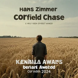 hans zimmer’s cornfield chase song, ultra realistic, award winning photo, washed up colors