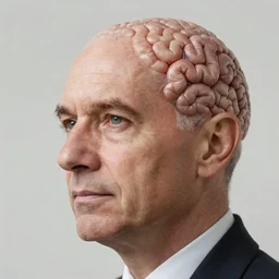 the truly amazing part about this is that it increasingly appears our cortical evolution reflects this emergent tension, photorealistic portrait by michael komarck, greg rutkowski, victo ngai, artgerm, willem claesz heda and j. dickenson