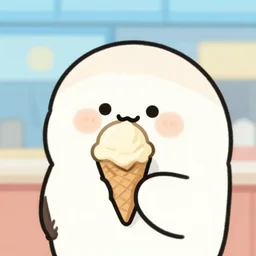 BumBum ice cream as a person