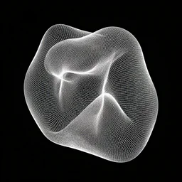 super resolution image, simple line, minimal, form, mesh, basic shape, black and white generative geometric art, dark palette ; illustrator 2 d vector, ultra - detailed, upscale photo, impressive light, artstation