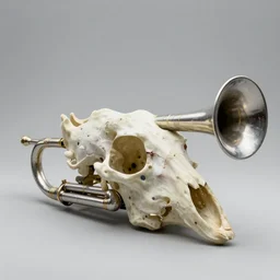 The death bone trumpet, 4k post-processing