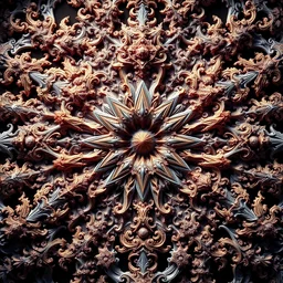 digital art of wonderful princess of fractals, hyper detailed, background intricate and detailed, ornate 8 k gorgeous intricate detailed, octane render