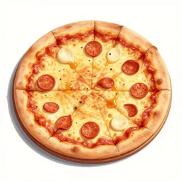 pizza themed honey i shrank the kids movie. artwork.