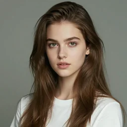 photo of a beautiful girl, in the style of mark seliger