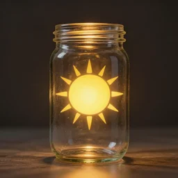 the sun in a jar