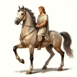 centaur from greek mythology, half human half horse, trending on artstation