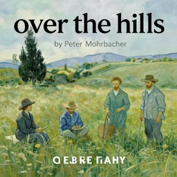 over the hills, by peter mohrbacher, jeremy mann, francoise nielly, van gogh, ross tran, beautiful, award winning scenery