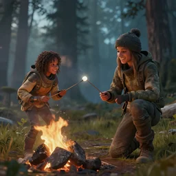 outer wilds roasting a marshmallow, award-winning screenshot