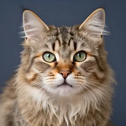 the best, most majestic wonderful cat in the universe by vladimir kush