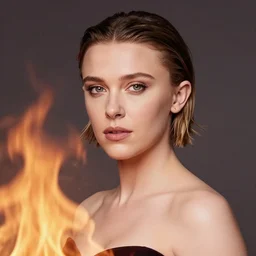 Millie Bobby Brown made of fire, cinematic