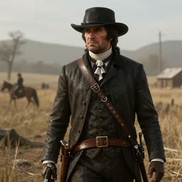 film still of george washington in red dead redemption 2 ( 2 0 1 8 video game )