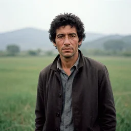 a portrait of a character in a scenic environment by Steve McCurry