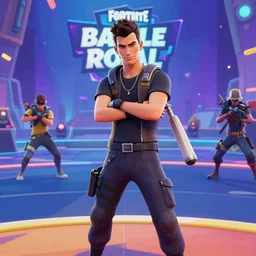 a reveal of thom yorke in fortnite, battle royal, high quality
