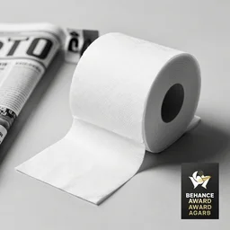 artistic photo. inspired by toilet paper magazine, black and white, behance award winner