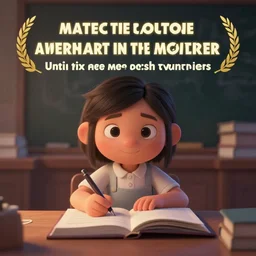 very cute writer, pixar style, cinematic lighting, award winning photography