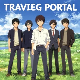 album cover art for traveling portal neko band akihiko yoshida