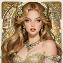 Margot Robbie as an Anime Character, cute, fantasy, intricate, elegant, highly detailed, digital painting, 4k, HDR, Anime, concept art, detailed jewelry, smooth, sharp focus, illustration, art by Artgerm and H R Giger and Greg Rutkowski and Alphonse Mucha