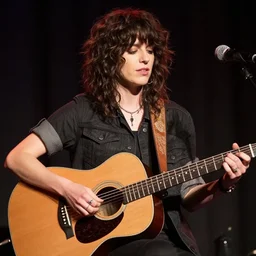 rebecca black playing guitar