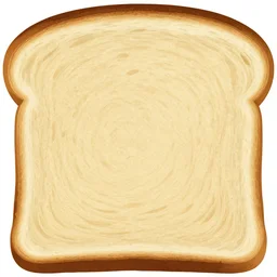 bread slice bump map texture