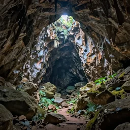 the best mystical landscape inside a deep cave | photography of the century